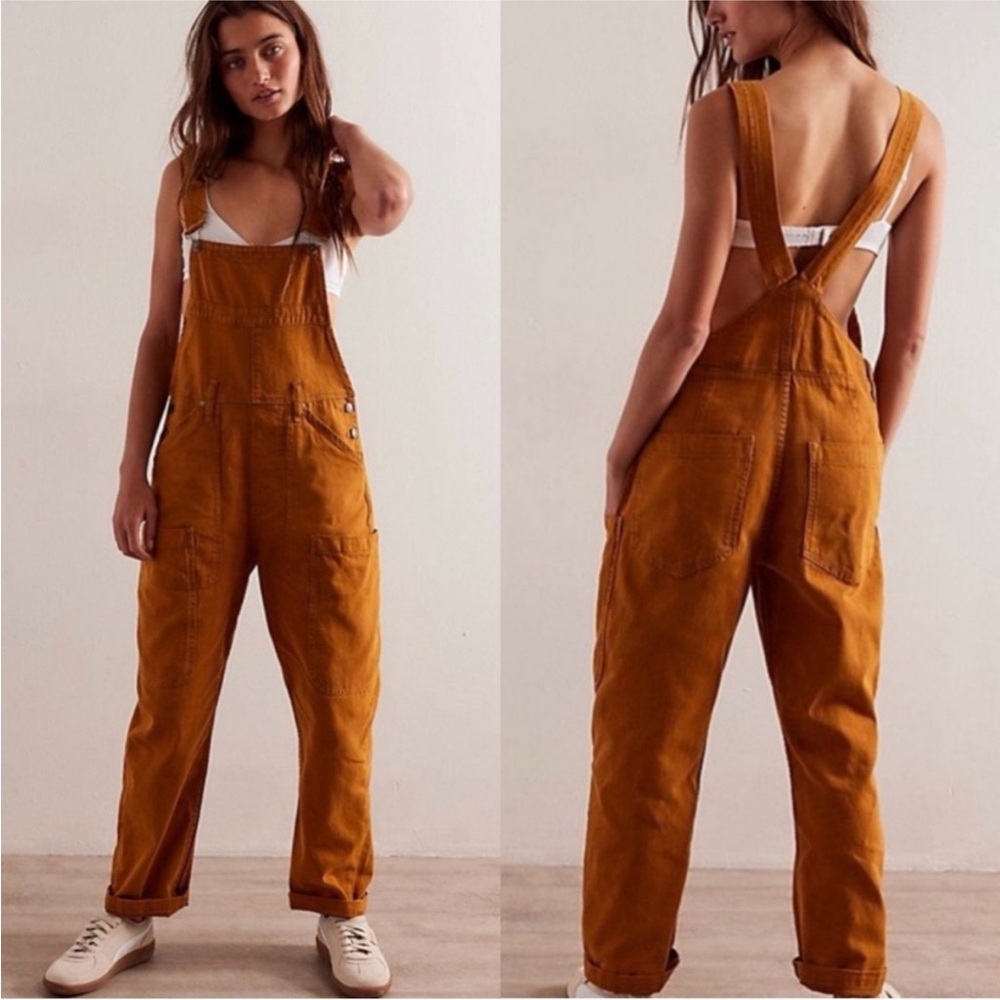 We The Free The Way Back Overalls in Tangerine Size M